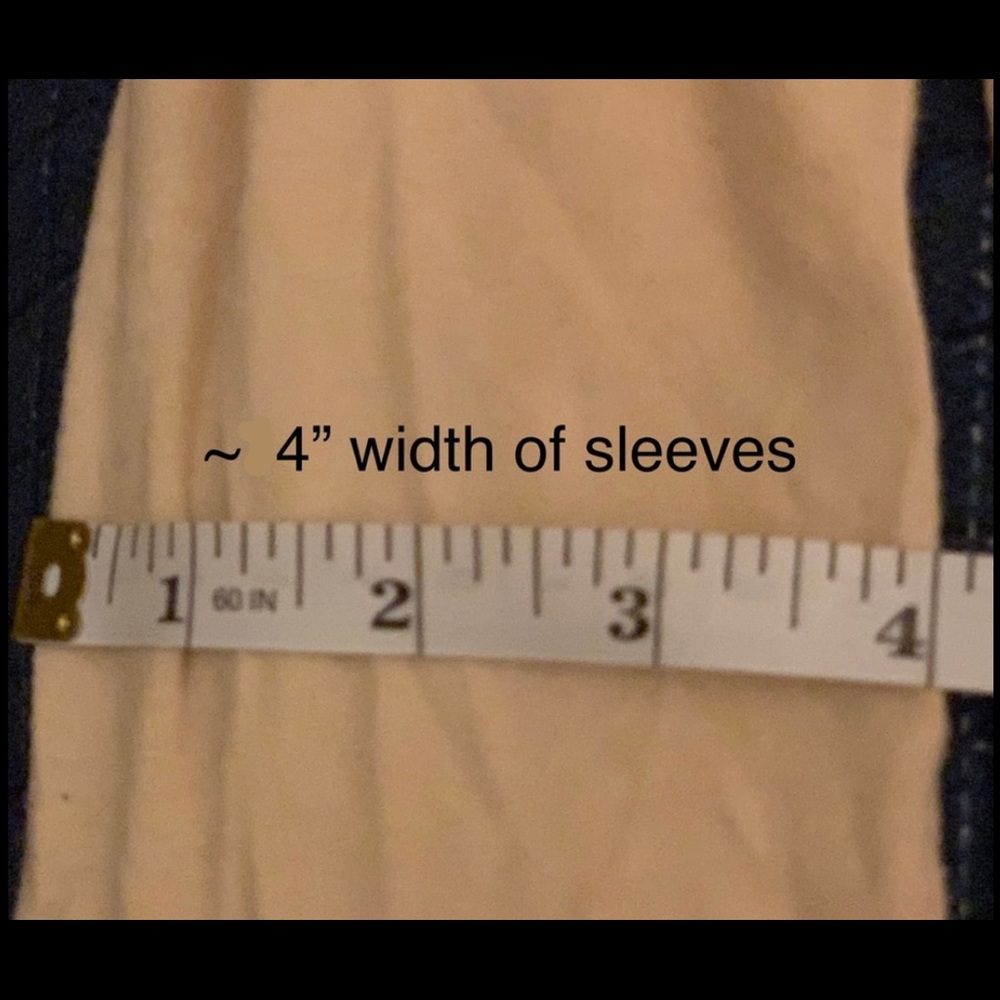 ❤️🆓ZA Cream Scoop Neck Longer Sleeves & Length S - Picture 11 of 16